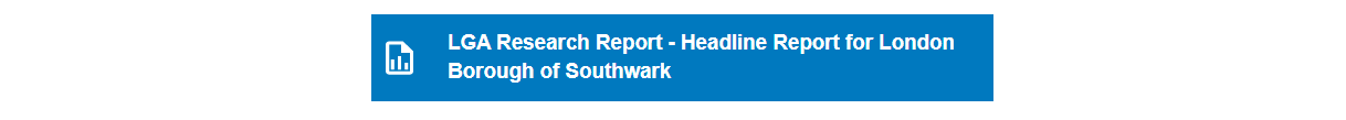 Screenshot showing the link to access the LG Inform Headline Report